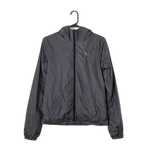 Abercrombie and Fitch Gray Zip Up Windbreaker